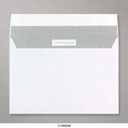 162x229 mm (C5) Witte envelop communique