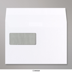 162x229 mm (C5) White Communique Window Envelope