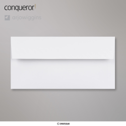 110x220 mm (DL) Busta Conqueror diamante bianco