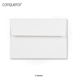 Enveloppe conqueror velin blanc glacier 114x162 mm (C6)