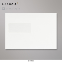 162x229 mm (C5) Brilliant White Conqueror Envelope