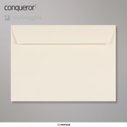 Enveloppe Conqueror vergé crème 229x324 mm (C4)