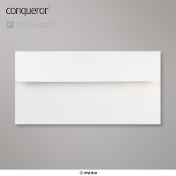 Enveloppe conqueror iridescent jaune moiré 110x220 mm (DL)