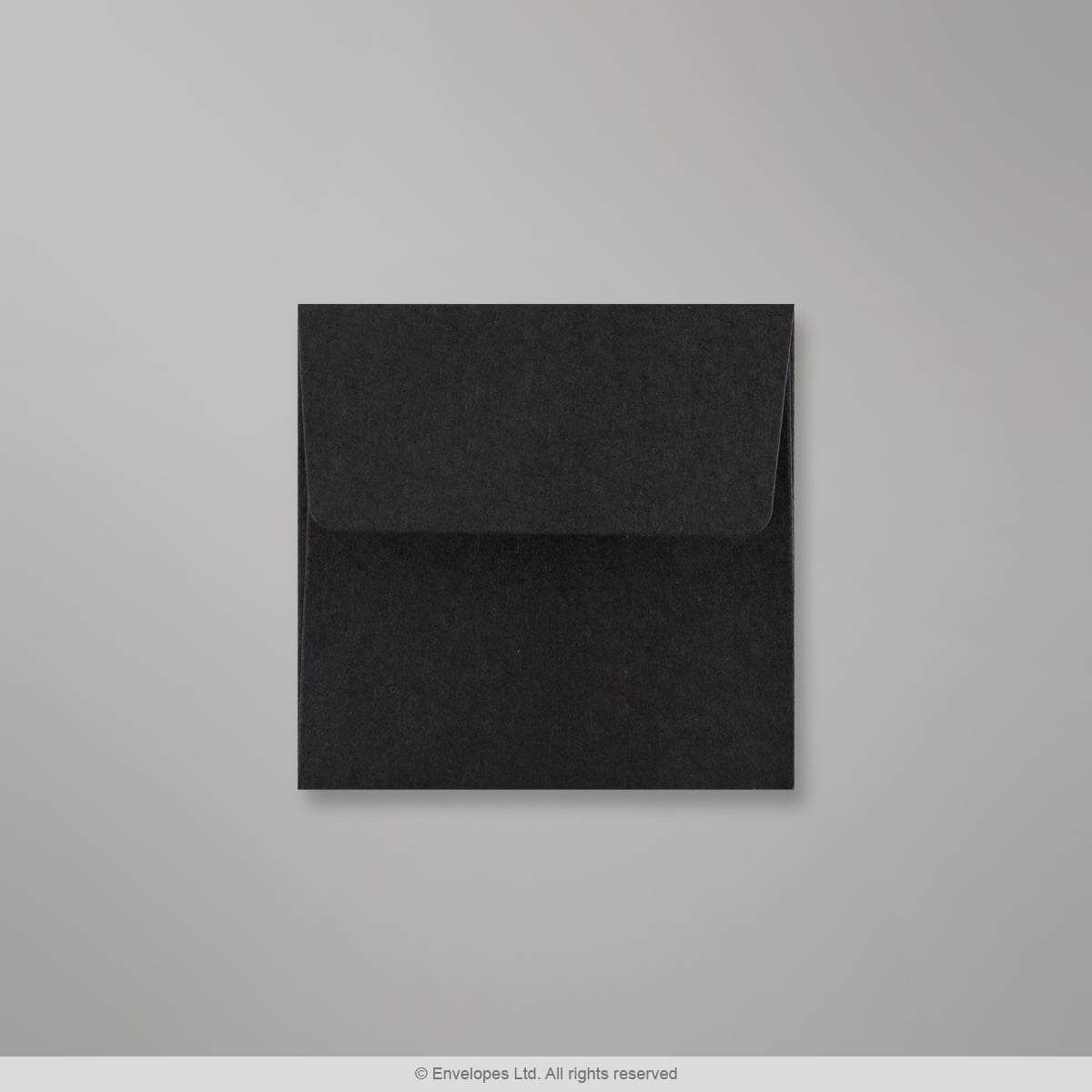 80x80 mm Svart kuvert