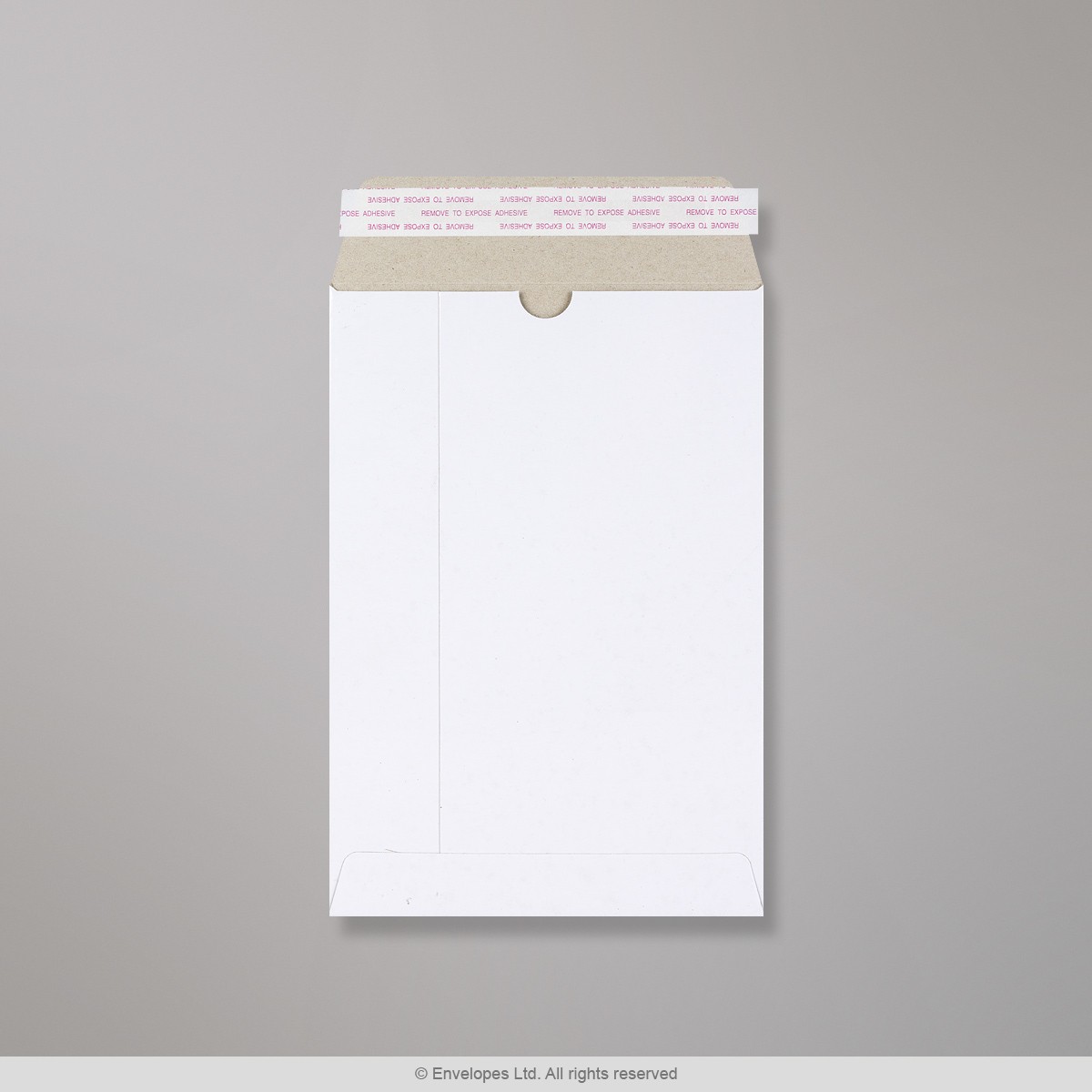 235x162 mm (C5) Pappkuvert i vitt