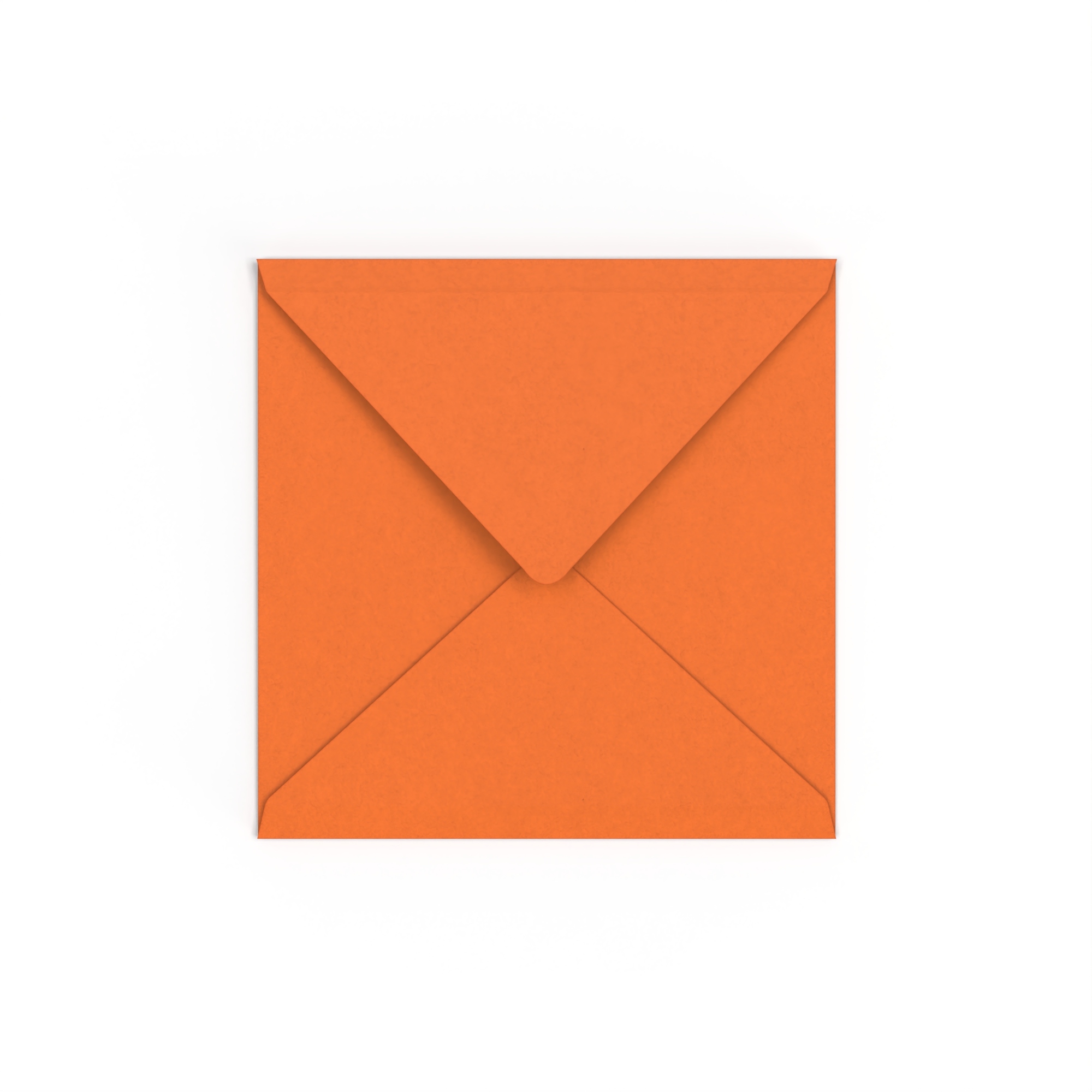 Eldorange kuvert 155x155 mm