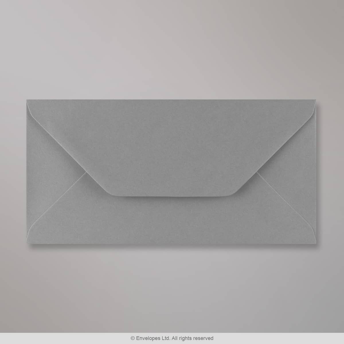 110x220 mm (DL) Mörkgrått kuvert