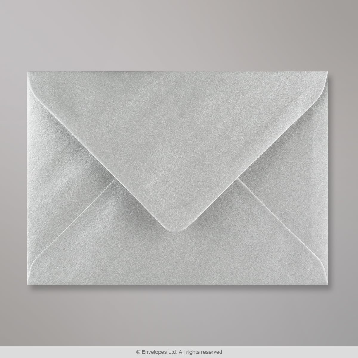 125x175 mm Metalliskt kuvert i silver 125x175 mm Metalliskt kuvert i silver