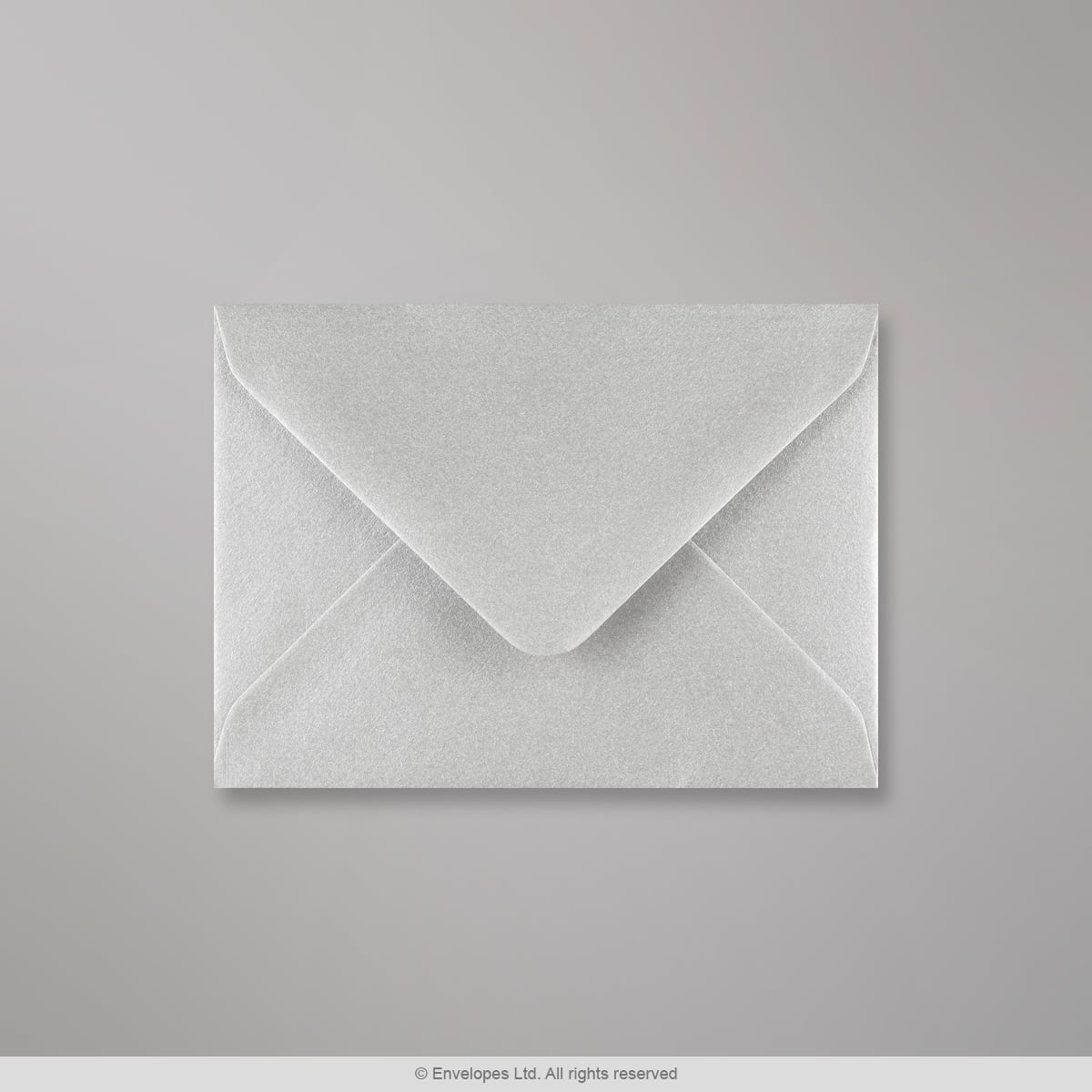 82x113 mm (C7) Metalliskt kuvert i silver 82x113 mm (C7) Metalliskt kuvert i silver