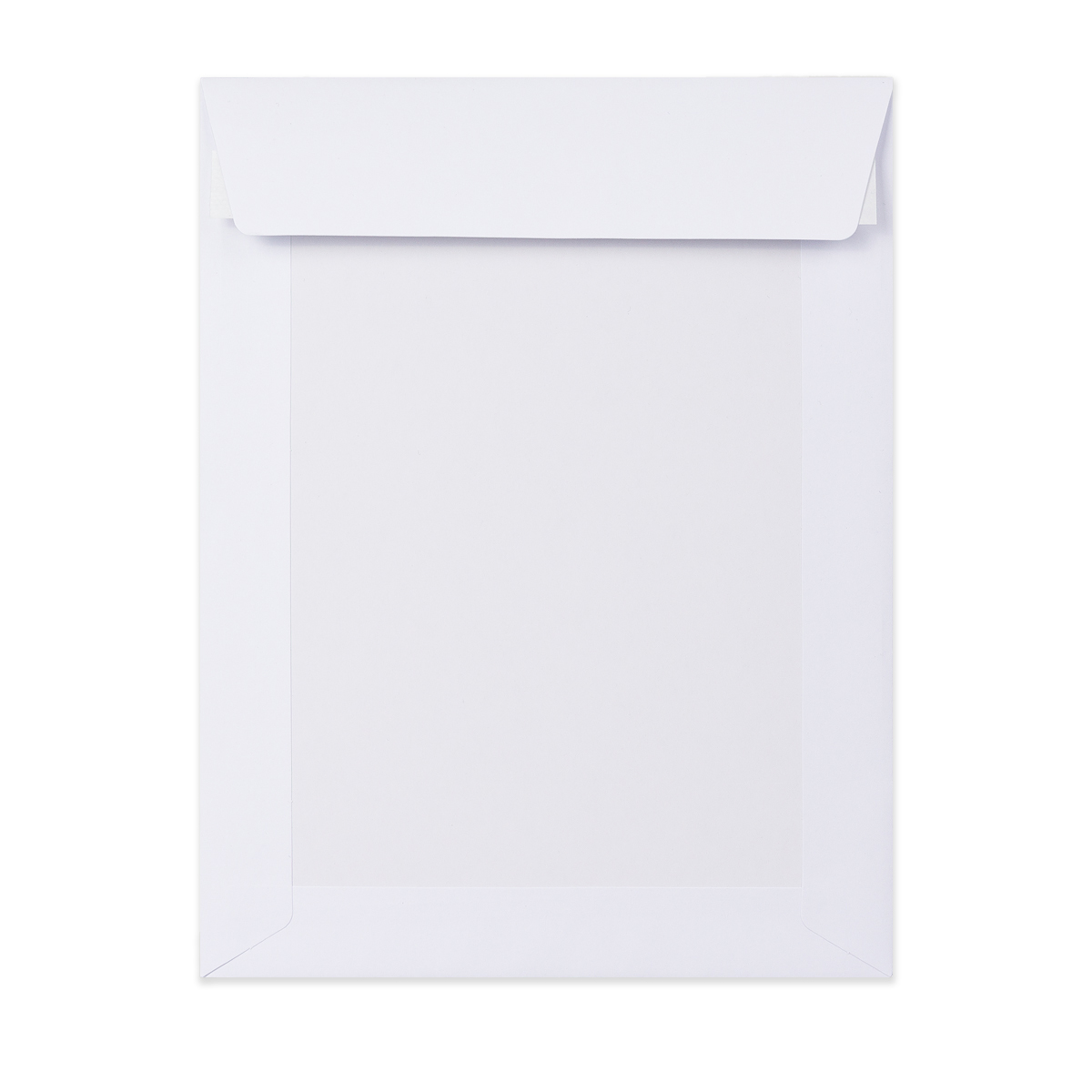 250x176 mm Kuvert med pappbakstöd i vitt