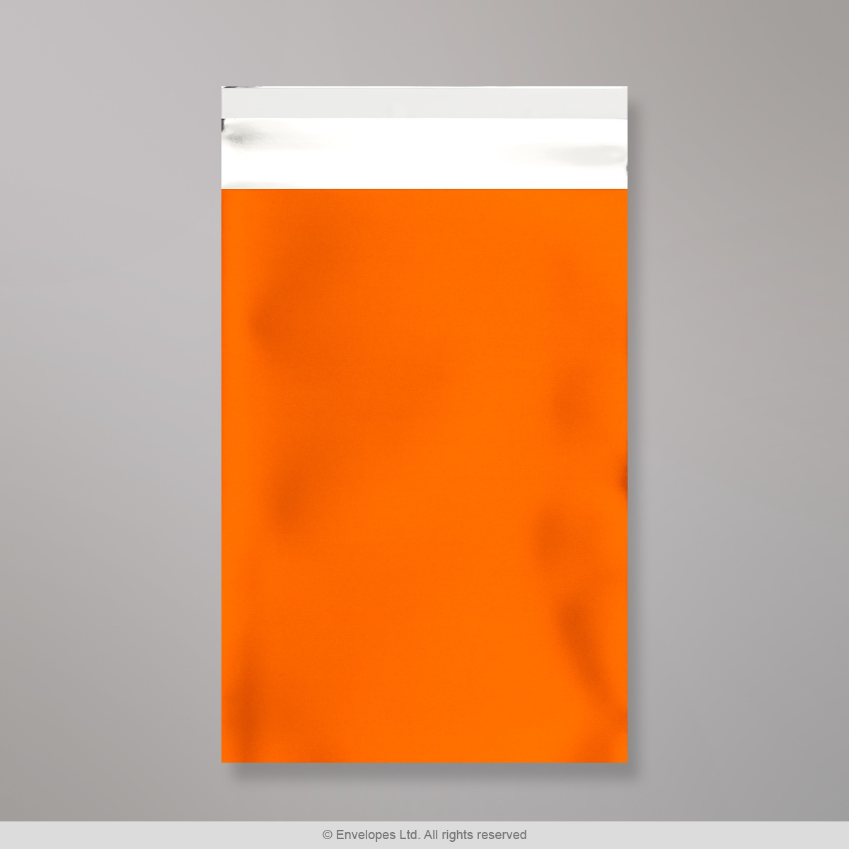 320x230 mm Mattfolierad påse i orange