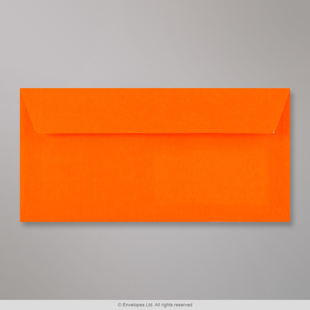 110x220 mm (DL) Neonorange kuvert