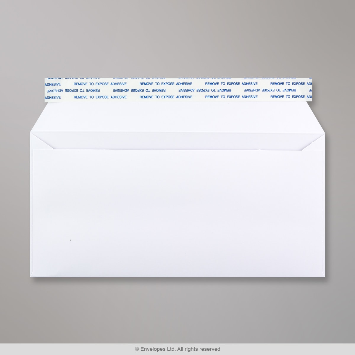 110x220 mm (DL) Vitt kuvert