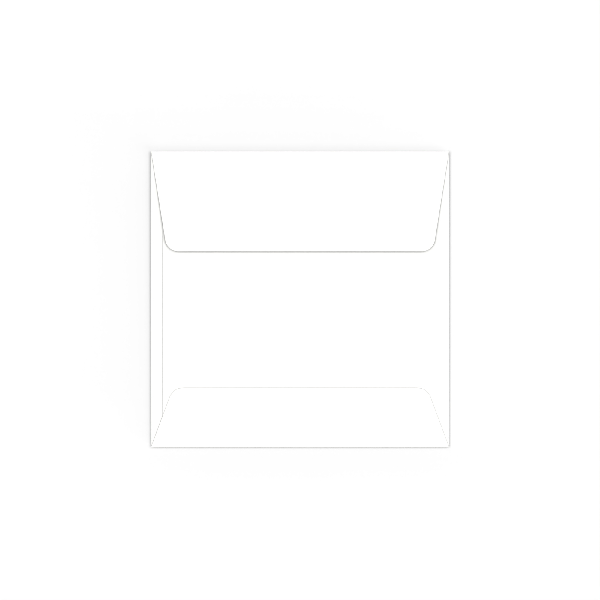 60x60 mm Vitt kuvert