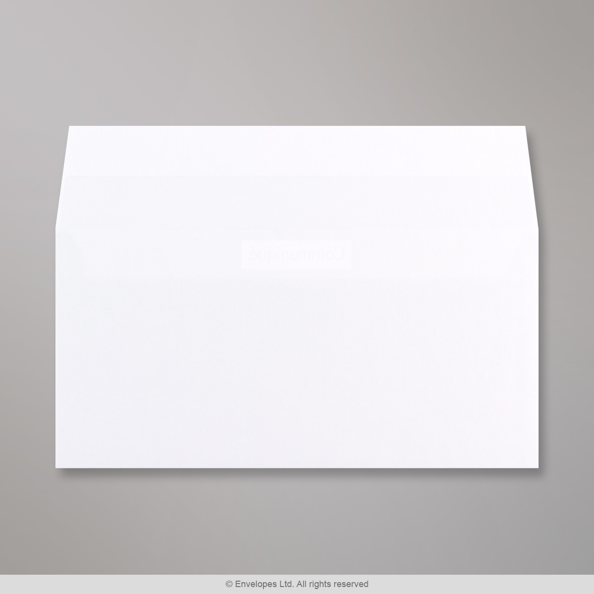 110x220 mm (DL) White Communique Envelope