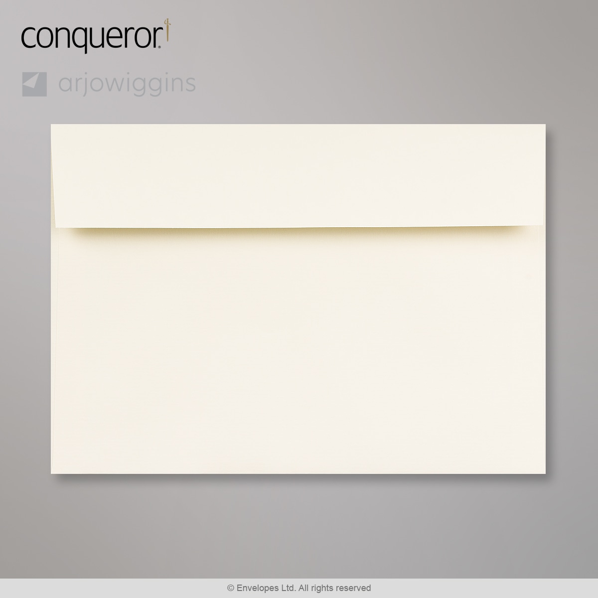 162x229 mm (C5) Cream Conqueror Laid Envelope