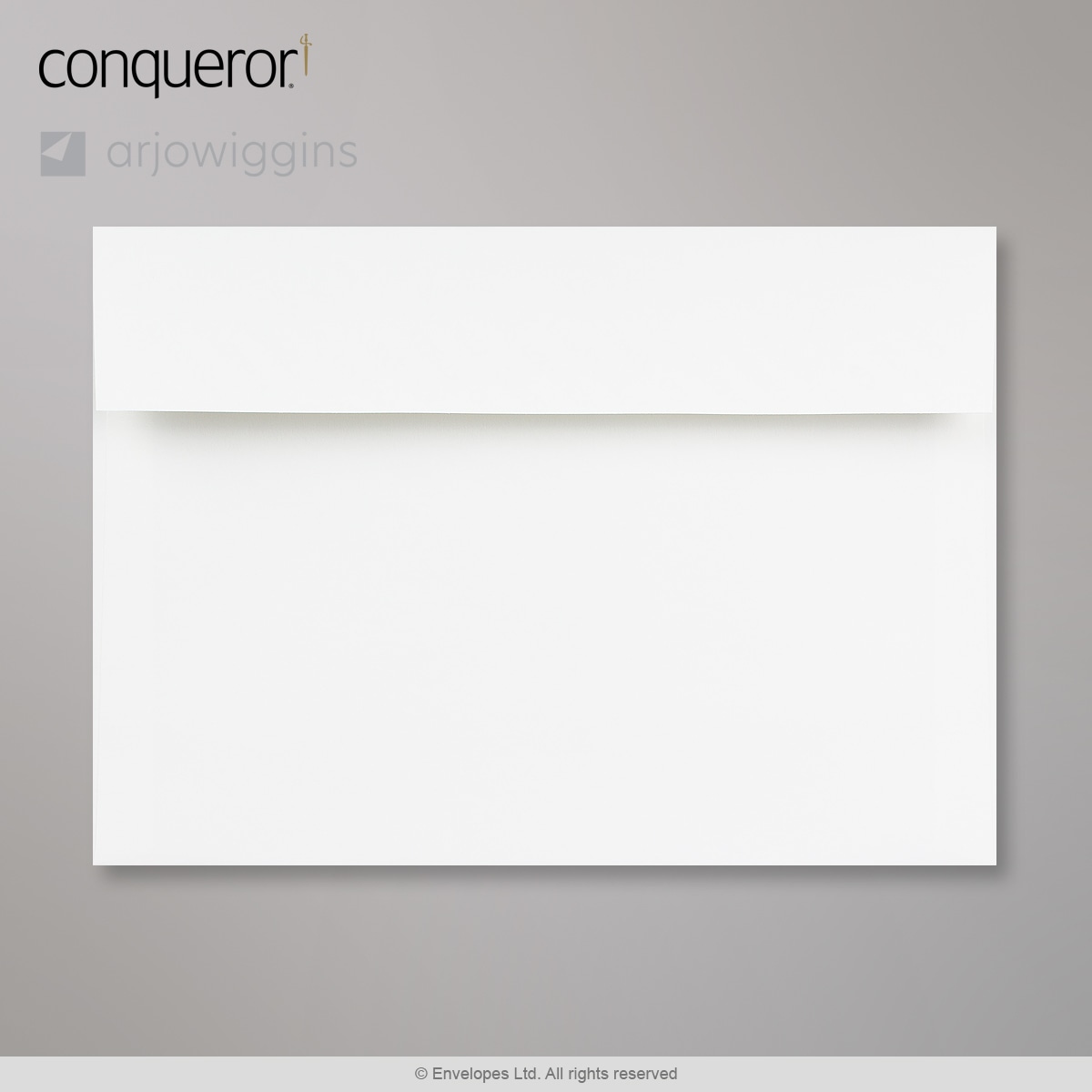 162x229 mm (C5) Brilliant White Conqueror Wove Envelope