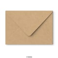 162x229 mm (C5) Brown Ribbed Envelope
