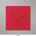 130x130 mm Scharlakansrött kuvert