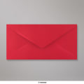 110x220mm (DL) Tulenpunainen kirjekuori