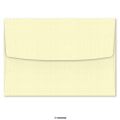 160x230 mm Pale yellow linen announcement envelope
