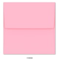 175x175mm Pink pearlescent announcement envelope