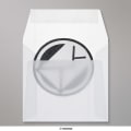 125x125 mm White Translucent Envelope