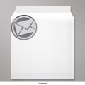 220x220 mm envelope branco translucido
