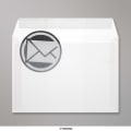 162x229 mm (C5) envelope branco translucido