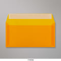 110x220 mm (DL) Genomskinlig kuvert i orange