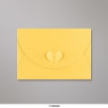 114x162 mm (C6) Goudgeel Vlinder Envelop