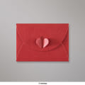 82x113 mm (C7) Cardinal Red Butterfly Envelope