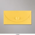 110x220 mm (DL) Goudgeel Vlinder Envelop