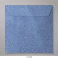 130x130 Kongelig blå Tekstureret Kuvert
