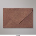 62x94 mm Hnedá Štruktúrovaná Obálka