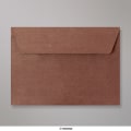 114x162 mm (C6) Hnedá Štruktúrovaná Obálka