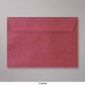 114x162 (C6) Bordeaux Tekstureret Kuvert