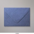 82x113mm (C7) Kongelig blå Tekstureret Kuvert