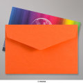62x94 mm Orange V-flap Peel & Seal Envelope