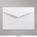 162x229 mm (C5) Envelope com aba em pico - branco