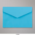 114x162 mm (C6) Blauw V-klep Plakstrip Envelop