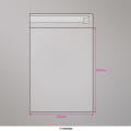 185x138 mm Klar Cellofantaske