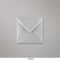 116x116 mm Envelope Metálico - Prata