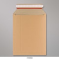 345x245 mm Solid Manilla All Board Mailer