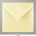 155x155 mm envelope brilhante champanhe