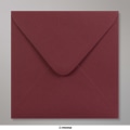 155x155 mm Clariana Burgundy Envelop