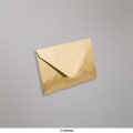 62x94 mm envelopes finição espelhado - oro