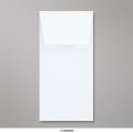 220x110x25 mm (DL) Envelope branco gusset