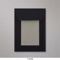 162x114 mm (C6) Musta Pahviselkäinen Kirjekuori