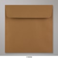 155x155 mm Clariana Mid Bruin Envelop